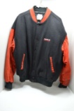 Case IH Polyester Coat w/ Leather sleaves, Special Promotional item given t