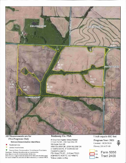 TRACT 4 - 216 ACRES +/-