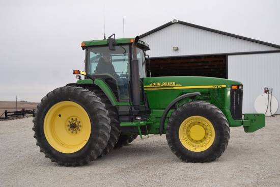 John Deere 8210 MFWD, 5792 Hours, 8 Front Weights, 3 Electric SCV’S, 16 Spe