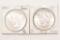 1922-D Peace Silver Dollar CH BU and 1922-D Peace Silver Dollar CH BU MS62