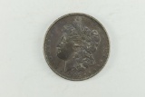 1902 Toned Morgan Silver Dollar