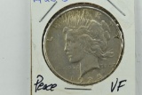 1925-S Peace Silver Dollar VF