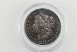 1901-O Toned Morgan Silver Dollar
