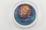 1896 Rainbow Morgan Silver Dollar