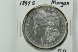 1897-S Morgan Silver Dollar BU