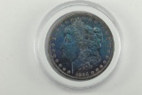 1884-O Rainbow Morgan Silver Dollar