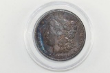 1883 Rainbow Morgan Silver Dollar