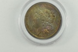 1883-O Rainbow Morgan Silver Dollar