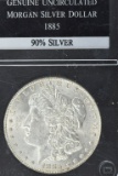 1885 Morgan Silver Dollar Slab UNC