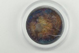1881 Rainbow Morgan Silver Dollar