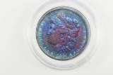 1881 Rainbow Morgan Silver Dollar