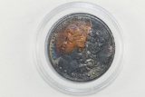 1882 Rainbow Morgan Silver Dollar