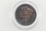 1882-O Toned Morgan Silver Dollar
