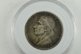 1935 Daniel Boone Bicentennial Commemorative 1/2 Dollar Coin