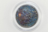 1879-O Rainbow Morgan Silver Dollar