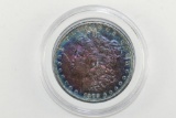 1879 Rainbow Morgan Silver Dollar