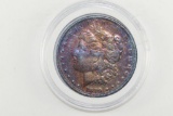 1879 Rainbow Morgan Silver Dollar