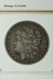 1878-CC Morgan Silver Dollar Slab-Graded VF30