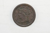 1852 Braided Hair Large Cent