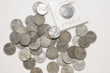 5 - 1943 Steel Cents, 4 - 1943 - D Steel Cents, 32 - 1943 - D Steel Cents,