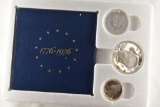 U.S. Bi-cent, Silver Proof Set (3 Coins)