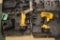 Pair of DeWalt Cordless Tools: Drill Driver #DC727 and 7.2 V Heavy Screw Dr