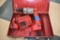 Milwaukee Heavy Duty 3/6 Hammer Drill w/ Battery & Charger in Metal Case