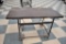 2 1/2 ' x 4 1/2 ' Metal Welding Table on Wheels