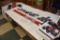 2 Flags/Banners of Case & International w/ Shopping Bags
