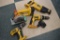 Group of DeWalt Tools: Circular Saw, Reciprocating Saw, 2 Drills
