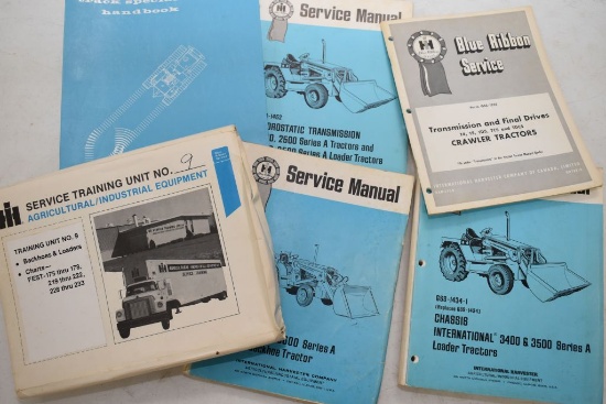 Group of 6 Books Including, Blue Ribbon Service Manual For Chassis On Inter