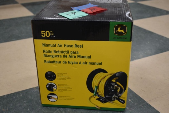 John Deere Air Hose and Reel New in Box