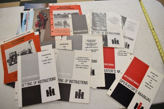 Large Group of Planter Books and Fliers Including, IH 800 Plate Type Centra