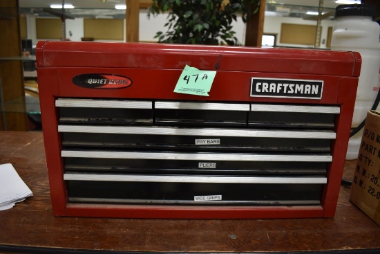 Craftsman 6 Drawer Quiet Slide Tool Box w/ Top Storage and Key