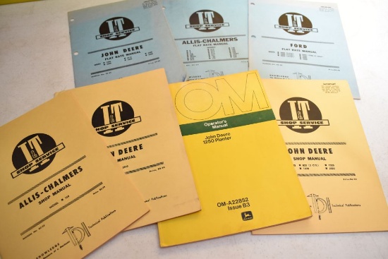 Group of 7 Books, IT Shop Service For Ford 2000-9000 Flat Rate Manual, IT S