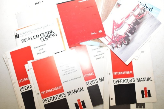Group of Several Books and Fliers Including, 1982 1983 Comparison of IH Pla