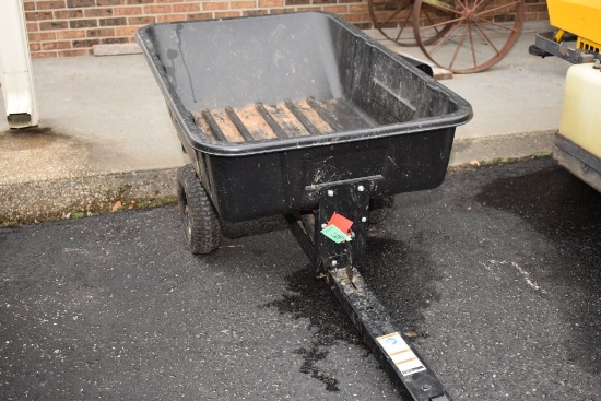 Ohio Steel Yard Pull Behind Cart for Lawn Mower, 48"  32"