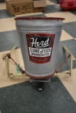 Herd Sure-Feed Seed Broadcaster, Galvanized Tub