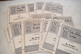 Group of 15 Books Including Blue Ribbon Service On No. 161 SP Windrower Spe
