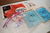 Group of 7 Books Including Blue Ribbon Service Manual On Chassis 454 574 24