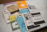 Group of 15 Books Including Training Unit 3A On 400 and 500 Cyclo Planters