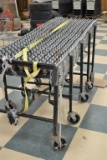 Expandable Box Roller Conveyor on Casters