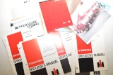 Group of Several Books and Fliers Including, 1982 1983 Comparison of IH Pla