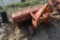 Baltic 3 pt rear tine tiller, needs PTO shaft, as is