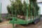 15'x6' Triple Axle Tree Trailer w/ Removable Stays, no fenders, Walker Buil