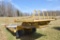 1966 Phelan Single Axle, Heavy Duty Construction Trailer w/ Top Deck, 20ft