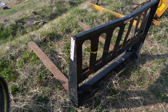 48” pallet fork for skid steer