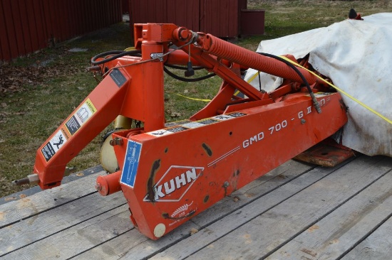Kuhn GMD 700 GII HD Disc Mower, Good Shaper