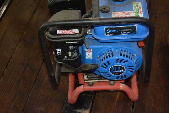 Hydro Star 212cc, 2’’ trash pump, new