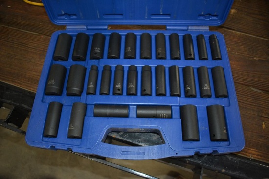 Carlyle NAPA Impact socket set, Metric and Standard ½”